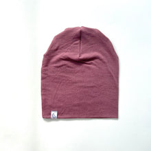 Load image into Gallery viewer, Antique Rose Bamboo Slouchy Beanie