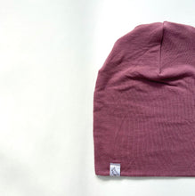 Load image into Gallery viewer, Antique Rose Bamboo Slouchy Beanie