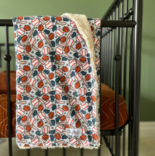 Load image into Gallery viewer, Baseball Cozy Blanket