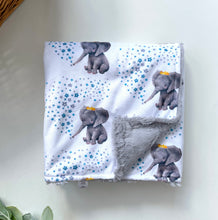 Load image into Gallery viewer, Elephant Cozy Blanket