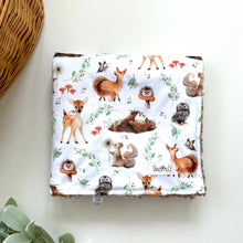 Load image into Gallery viewer, Forest Friends Cozy Blanket