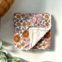 Load image into Gallery viewer, Golden Girl Floral Cozy Blanket