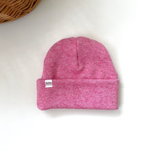 Load image into Gallery viewer, Pink Sweater Knit Beanie