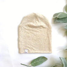 Load image into Gallery viewer, Oat Bamboo Slouchy Beanie