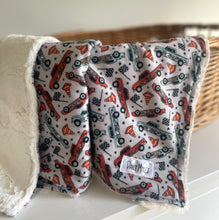 Load image into Gallery viewer, Retro Race Cozy Blanket