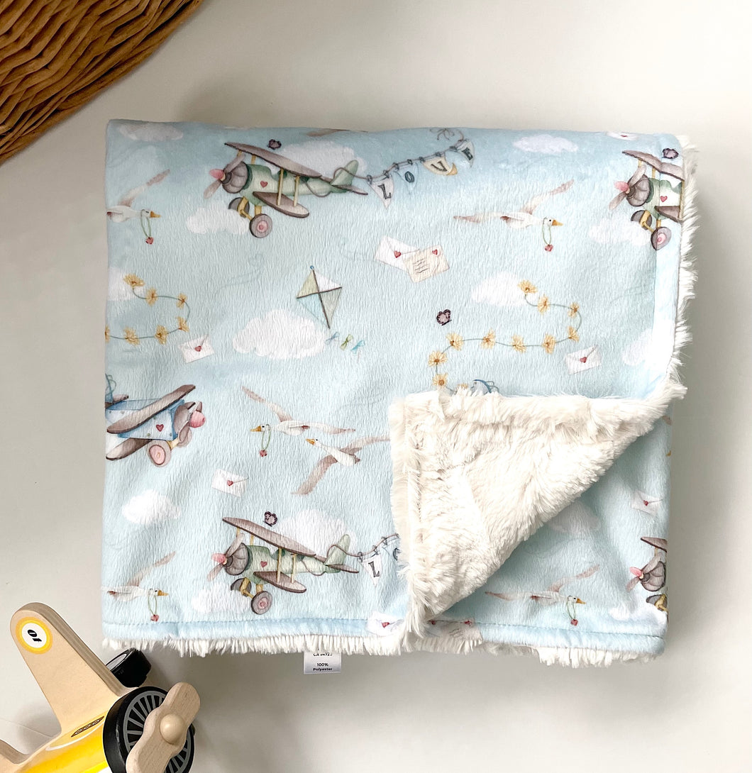 Airplane Cozy Blanket
