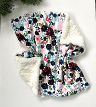 Load image into Gallery viewer, Burgundy Floral Lovey
