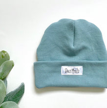 Load image into Gallery viewer, Ocean Waffle Knit Beanie
