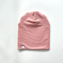 Load image into Gallery viewer, Rose French Terry Slouchy Beanie
