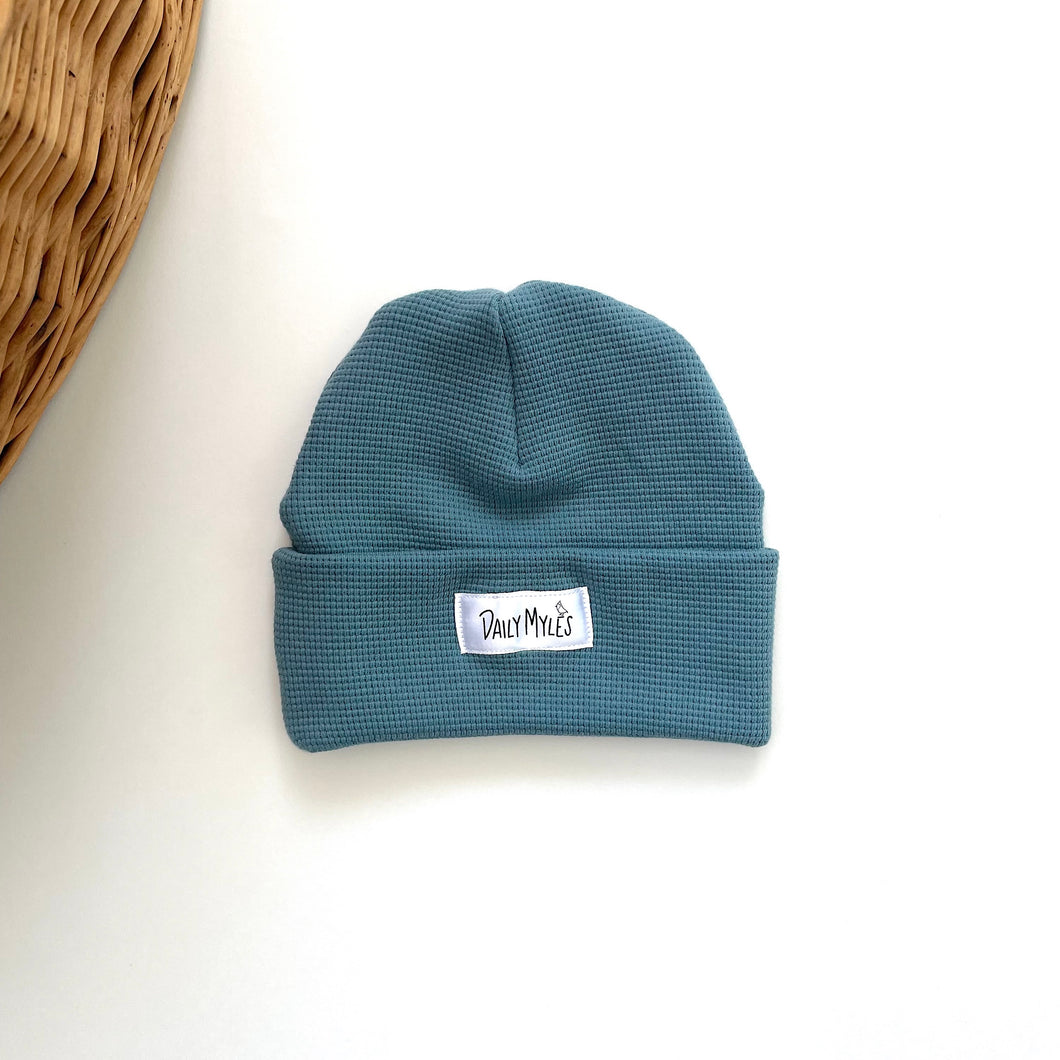 Storm Waffle Knit Beanie