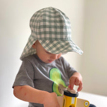 Load image into Gallery viewer, Forest Plaid Sun Hat
