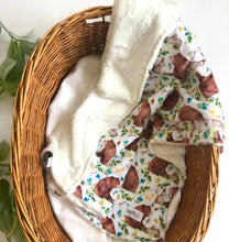 Load image into Gallery viewer, Bear + Bunny Cozy Blanket
